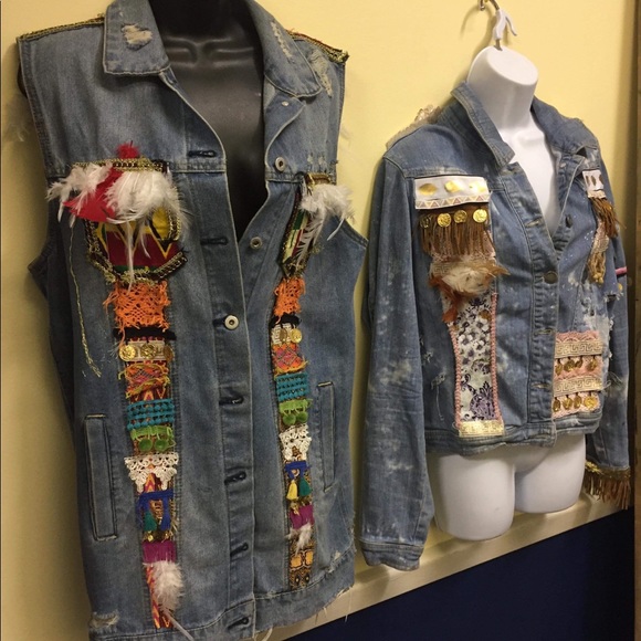 Custom made vest with embroidery - Picture 3 of 3